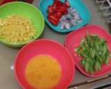 Foto langkah ke 1 dari resep Tumis buncis jagung telur.