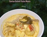 Foto langkah ke 9 dari resep Santan Bebek Pedas Manis.