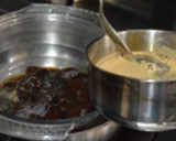 Foto del paso 1 de la receta: Bizcocho de remolacha y chocolate sobre culis de frambuesas