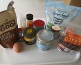 A picture of step 1 of Almond butter and coconut cookies.