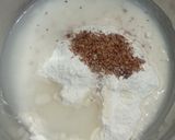 Foto langkah ke 1 dari resep Flaxseeds Ubi Ungu Swirl Sourdough Bread.