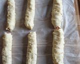 Une image de l'étape 3 de Feuilletés saucisses fromage 😋#février.