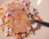 A picture of step 3 of Prawn cocktail starter.