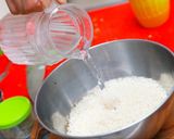 A picture of step 1 of White mayonnaise chicken biryani.