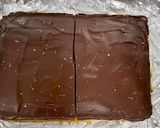 A picture of step 17 of Millionaire Shortbread.