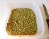 A picture of step 4 of Pistachio Almond Burfi.