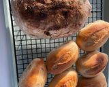รูปขั้นตอนการทำที่ 2 ของ ขนมปังญวนจากแป้งเบอร์เกอร์ Sourdough🍞🌭
