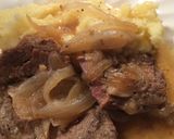 Szaftos-hagymás marhasült serpenyőben recept fázis 4 fotója