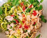 Hình bước làm 6 của món Rau Tiến Vua Trộn Tré