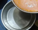 A picture of step 5 of Carrot dhokla.