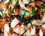 Hình bước làm 7 của món Kim chỉ cải thảo Hàn Quốc