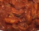 A picture of step 3 of Prawns Biryani.