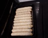Szezámmagvas virsliroló recept fázis 3 fotója