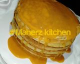 A picture of step 12 of Pancakes with homemade caramel.