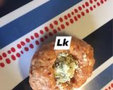 A picture of step 1 of ChickenKiev balls:.