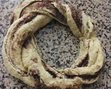 Foto del paso 8 de la receta: ROSCA TRENZADA RELLENA DE 🍫CHOCOLATE🍫🍩🧉Y CHOCO Y 🥥COCO🥥🍩🥥🧉(ideal para el mate)🧉🍩🧉