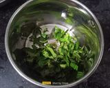 A picture of step 1 of Paan Coconut Ladoo.