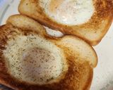 A picture of step 5 of Brad's egg in a hole.