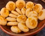 A picture of step 3 of Desi ghee besun naan khatai.
