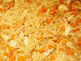 Рис с курицей и соевым соусом🥡