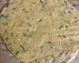 A picture of step 3 of Aloo Ke Parathey.