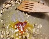 A picture of step 1 of Fresh pasta with saffron and porcini.