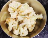 A picture of step 4 of Cauliflower Rezala.