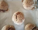 A picture of step 8 of Jaggery filled rice flour cookies.