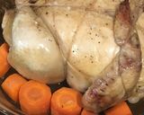 Foto del paso 7 de la receta: Cocina para las Fiestas: Pollo al horno relleno con arándanos y cerezas