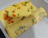 Gambar langkah 4 resipi Gyeran-mari (Korean Egg Roll).