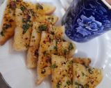 A picture of step 7 of Easy Peasy Garlic Bread!🍞.