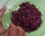 Foto langkah ke 2 dari resep *KETAN KUKUS UBI UNGU*.