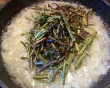 A picture of step 1 of Stuffed Frittata with Wild Asparagus and Tropea Red Onions.
