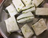 A picture of step 4 of Mix fritters platterMirch bada, paneer sandwich and potato fritters.