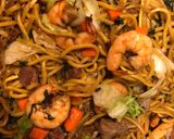 A picture of step 9 of Pancit Canton.