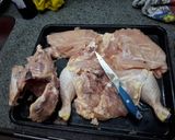 Foto del paso 1 de la receta: Arrollado de pollo al horno
