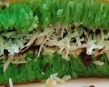 Foto langkah ke 10 dari resep Martabak Manis Pandan Teflon.