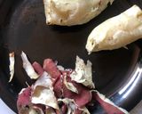 A picture of step 1 of Sweet potato Puran poli (sweet paratha).