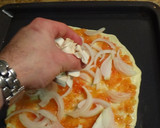 Foto del paso 3 de la receta: Pizza de cabrales y champiñón