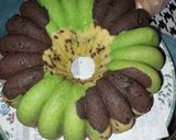 Foto langkah ke 8 dari resep Bolu Marmer 3 Warna.
