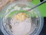 Garlic bread roti tawar gandum