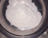 A picture of step 1 of Khaja puri.