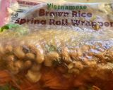 A picture of step 3 of California Farm Cashew Spring Roll.