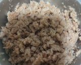 A picture of step 1 of Achari masala Soya chaap.