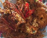 Foto langkah ke 4 dari resep Lobster Saos Singapore ala nda’ 🦞.