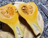 Foto del paso 1 de la receta: Calabacín relleno a las brasas
