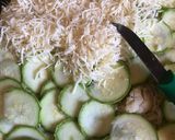 Foto del paso 1 de la receta: "Col y flor blanca con calabacín"
