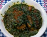 Seafood jute mallow(ewedu) soup recipe step 2 photo
