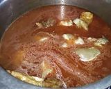 A picture of step 5 of Lahori bong paye.