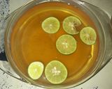 Foto langkah ke 6 dari resep Agar agar "iced lime tea".